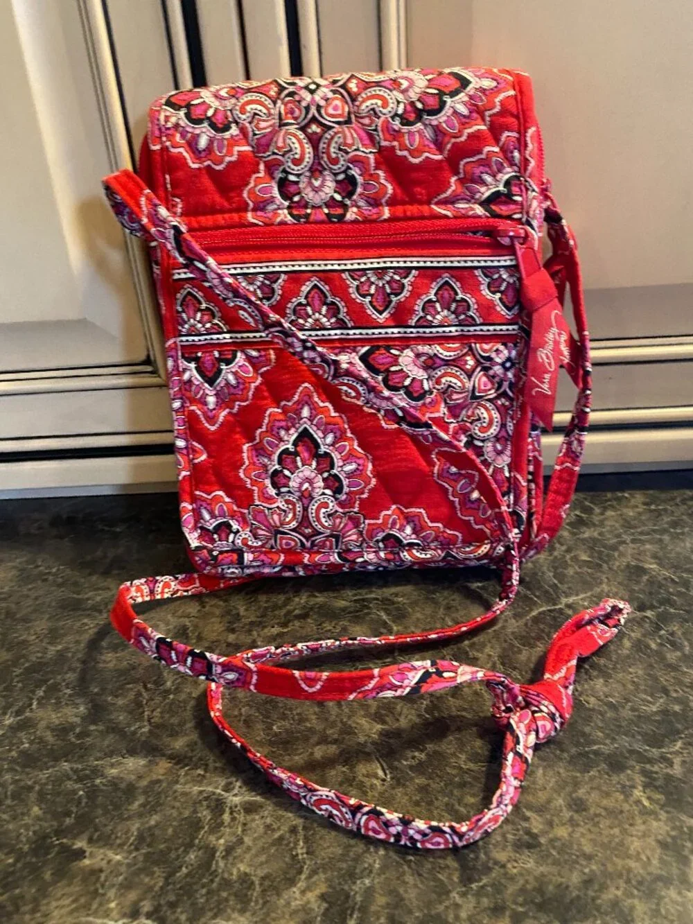 Vera Bradley Crossbody Bag featuring the retired 